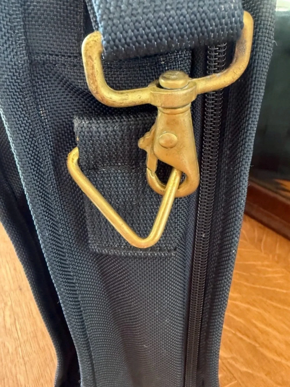 Tumi Men's Nylon Blue Expandable Brief/Laptop Case, Overnight Bag - Picture 8 of 15